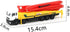 DAGIJIRD 1:100 Simulation Alloy Truck Model Concrete Pump Truck Model Engineering Vehicle Model