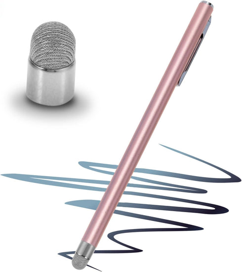 HOMSFOU 5pcs Capacitive Pen Tip Touchscreen Pen Tips, Mesh Fiber Stylus Tips Refill for Stylus Pen, M5 Replace Component