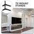 Cabilock 1 Pair Tv Stand for Bedroom No-Drill Tv Desktop Mount Stand Stable Base Tabletop Universal Heavy Duty Bracket