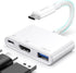 JSAUX USB-C to HDMI Adapter, 4K@30Hz 3-in-1 Multiport, 100W Fast Charging, Compatible with iPhone 15 Pro Max