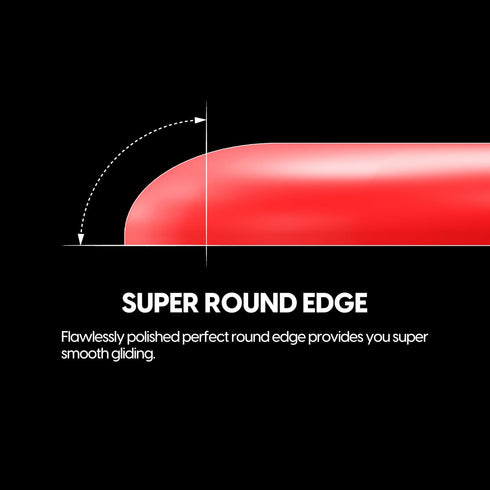 Superglide2, New Controllable Speed Textured Surface Mouse Feet/Skates, Ultra Strong Glass for Logitech G Pro X