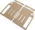 3 Layer 3.5in Hard Disk Drive Rack, Transparent DIY HDD Cage Tray Holder, 2Pcs Acrylic Plate