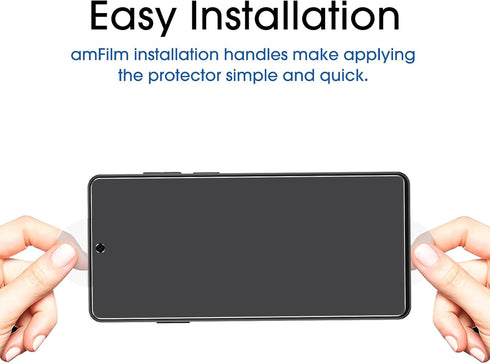 amFilm 3 Pack Tempered Glass Screen Protector for Motorola Moto G Stylus 2024 5G, Easy Installation, HD Clear