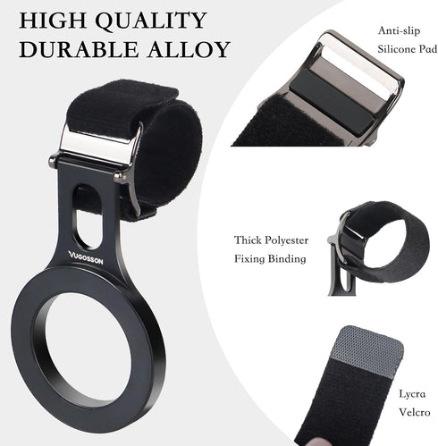 Vugosson Magnetic Phone Holder for Tesla, Steering Wheel Phone Mount for MagSafe Car Holder, Work on iPhone,Samsung