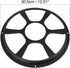 X AUTOHAUX Universal 12 Inch Black Car Audio Speaker Hollow Mesh Subwoofer Grill Cover Protector, 2 Pcs