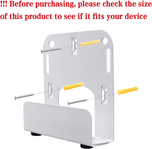 Gmailmall Cable Box Wall Mounting Modem for Most Small Narrow Devices Apple TV, Amazon Fire TV, Cable Box, Mini PC, Mac