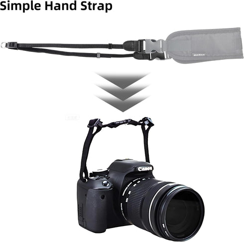 MAIRAN A6xxx/Mirrorless, Camera Neck Strap Adjustable Shoulder Belt Professional Soft padded for Photographers