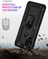 Androgate Case for Moto G Pure - Motorola Moto G Power 2022/Moto G Play 2023 with HD Screen Protector, Black