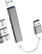 Aksenli Multi USB Port Hub Adapter Splitter Laptop 3.0 PC Card Reader Computer