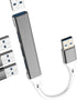 Aksenli Multi USB Port Hub Adapter Splitter Laptop 3.0 PC Card Reader Computer