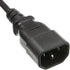 CableWholesale 3 C13 C14 3 18 10 C13 C14 feet Computer/Monitor Power Extension Cord, Female to Male Plug, Pin, AWG