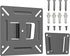 Monitor Wall Mount for Most 14-24" TVs, Universal Small TV Bracket, Fixed RV Mount, Max Load 33lbs, VESA up to 100x100mm