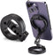 Zelnoox Double Magnetic Ring Phone Holder Attach to Any Iron Surface | 1/4"