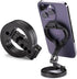 Zelnoox Double Magnetic Ring Phone Holder Attach to Any Iron Surface | 1/4"