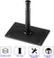 Studio Baby Pin Plate Wall Ceiling Mount, 3.9" Mini Lighting Wall Holder with 5/8" Stud for Photo Studio Light Stand