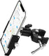 Phone Holder with Clamp for Golf Cart, All Metal Universal Handlebar Mount for Golf, Stroller, Bicycle, Wheelchair