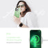 Anqrp Soft Silicone Slim Anti-Scratch Case for iPhone 13 Pro, 6.1 Inch, Support Wireless Charging, Light Green