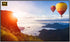 Lovskoo Outdoor Projector Screen 150 Inch Washable Movie Screen for Outdoor Use 16:9