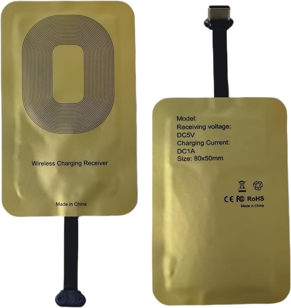 Blllue Type C Wireless Charging Receiver Compatible with Samsung A40 A41 A42 A15
