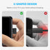Poyiccot USB C U Shape Adapter, 3 Pack 180 Degree USB C to USB C Extension Adapter (Type-C 3.1 Gen 2)