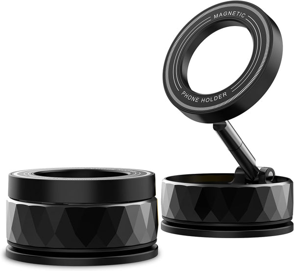 Bensejk Vacuum Magnetic Phone Holder, Magnetic Phone Holders for Car, Suction Cup &
