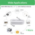 Security-01 33FT 10M 5.5mm 2.1mm, 12V/24VPower (Pack 2) DC Power Extension Cable x Extension Cord for CCTV Security