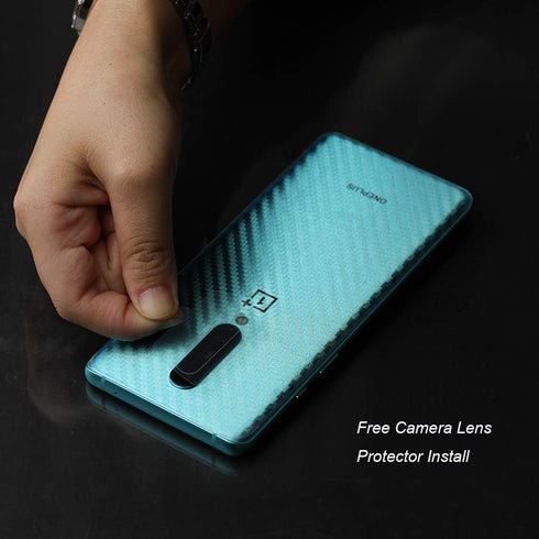 Ibywind Screen Protector for OnePlus 8 (2 Pcs) with 1Pc Camera Lens Protector & 1Pc Back Film, Flexible TPU, Bubble Free