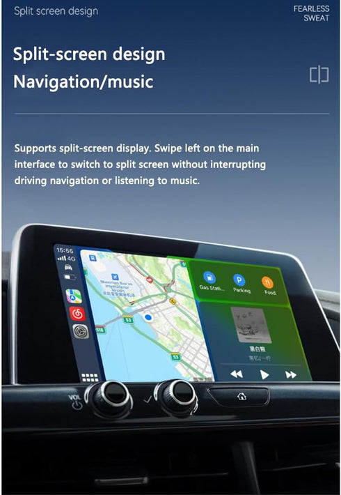 MZYLW CX5 2019 2020 2021 2022 2023 2024 2-in-1 Car Wireless CarPlay Adapter for Mazda Support Apple CarPlay and Android