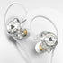 Wired Earbuds with Microphone, Heavy Bass Zero Latency Wired Earphones with Mics for Audiophile Hi-Fi Headset, 3.5mm