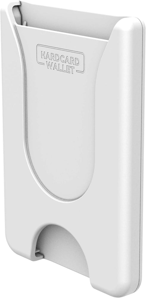 ENCASED Stick On Phone Wallet Card Holder (White) - Securely Holds Up To 4 Cards, Compatible with PopSocket