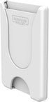 ENCASED Stick On Phone Wallet Card Holder (White) - Securely Holds Up To 4 Cards, Compatible with PopSocket