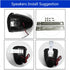 Motorcycle Audio Bluetooth Handfree System, FM Radio Stereo, Amplifier Speaker for UTV, ATV, USB Audio