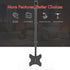 BIVVI 32-55 Inch 55Lbs,Max 200X200mm,Black Ceiling TV Mount Fits Most LED, LCD OLED Flat Screen TVs,Universal Wall