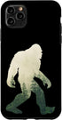 iPhone 11 Pro Max Bigfoot Figure Sasquatch Yeti Nature Double Exposure Case
