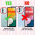 Zase Design Clear Case for Samsung Galaxy A13 5G, Liquid Glitter Sparkle Bling Shockproof with 3D Butterflies Waterfall