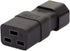 Dracaena 10 Pack PDU UPS Power IEC Male C14 to Female C19 Adapter Connector