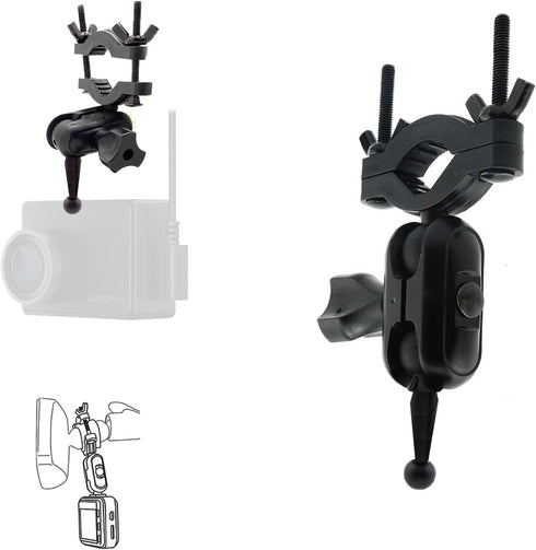 AccessoryBasics Car Rearview Mirror Mount Kit for Garmin Dash Cam Mini 2 45 46 47 55 56 57 65 66 67