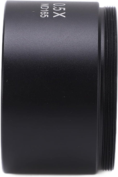 WD165 0.5X Objective Lens, Wide Field Magnification Microscope Lens for Laboratory Use