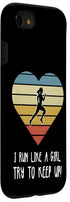 Girls Cross Country Running Gift Phone Case for iPhone SE (2020), 7, 8 - Perfect for athletes!