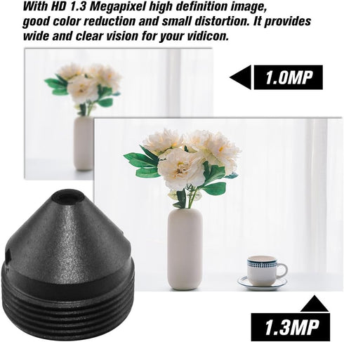 Xtahdge 1.3 2.8mm M12 1/3" F2.0 HD Megapixel Pinhole Lens Mount MTV Board CCTV Lens Image Format Aperture HD Security
