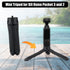 BOXOB 3 2, Mini Tripod Compatible with DJI Osmo Pocket & Black ABS Portable Pocket Stand Tripod Mount Selfie Stick