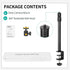 JEBUTU 1/4" Camera Desk Mount Table Stand with Ball Head, Adjustable Light Stand with Screw & C Clamp for DSLR Camera