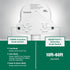 240-Degree Replacement Motion Detector - Adjustable Time & Detection Sensitivity for Security Floodlight, White