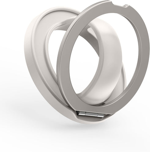 SuydanBox Magnetic Phone Grip, 360 Rotation & 180 Flip Universal Phone Ring Stand,