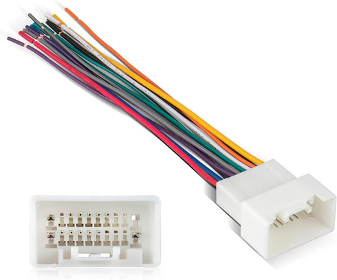 RED WOLF Car Radio Wiring Harness for Mitsubishi 2009-2019 Lancer, 2008 Mitsubishi