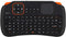 Yoidesu Mini Keyboard with Touchpad Mouse, 2.4GHz Rechargeable 83-Key Mini Keyboard Controller.