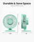 3 Summer Gaiatop USB Desk Fan, Small But Powerful, Personal Portable Quiet Speeds, Adjustable Mini Table Desktop fan