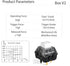 Kailh Box White V2 Clicky Switch, 5 Pin 45gf Dustproof Gaming Typing Switch for MX Mechanical Keyboards (45pcs)