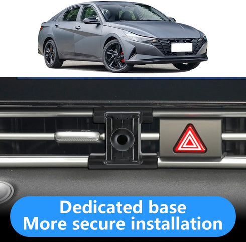 Car Phone Holder for Hyundai Elantra 2021-2024 - Best Cell Phone Mount for Charging Navigation Bracket Stand