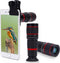 Acouto 20X Telephoto Lens, Long Focus Zoom Telephoto Lens with Clip for Smart
